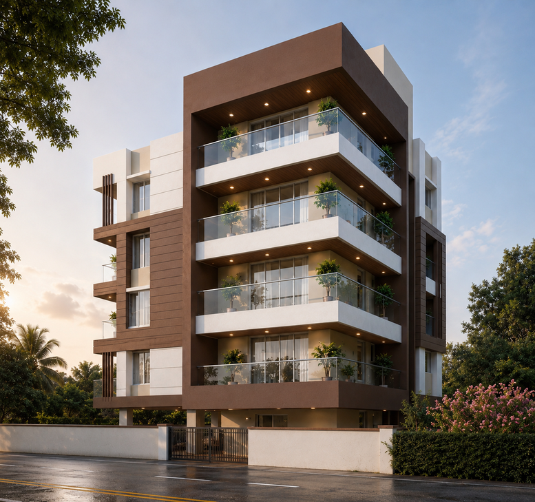 Prathamesh Park, by Akruti Architects & Designers